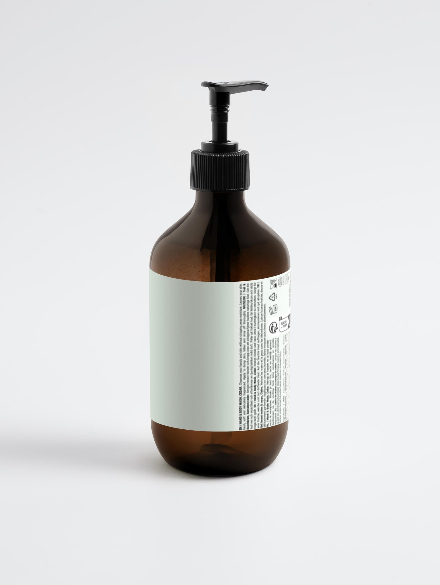 Hand & Body Wash, Pepermunt & Donkere Ceder.