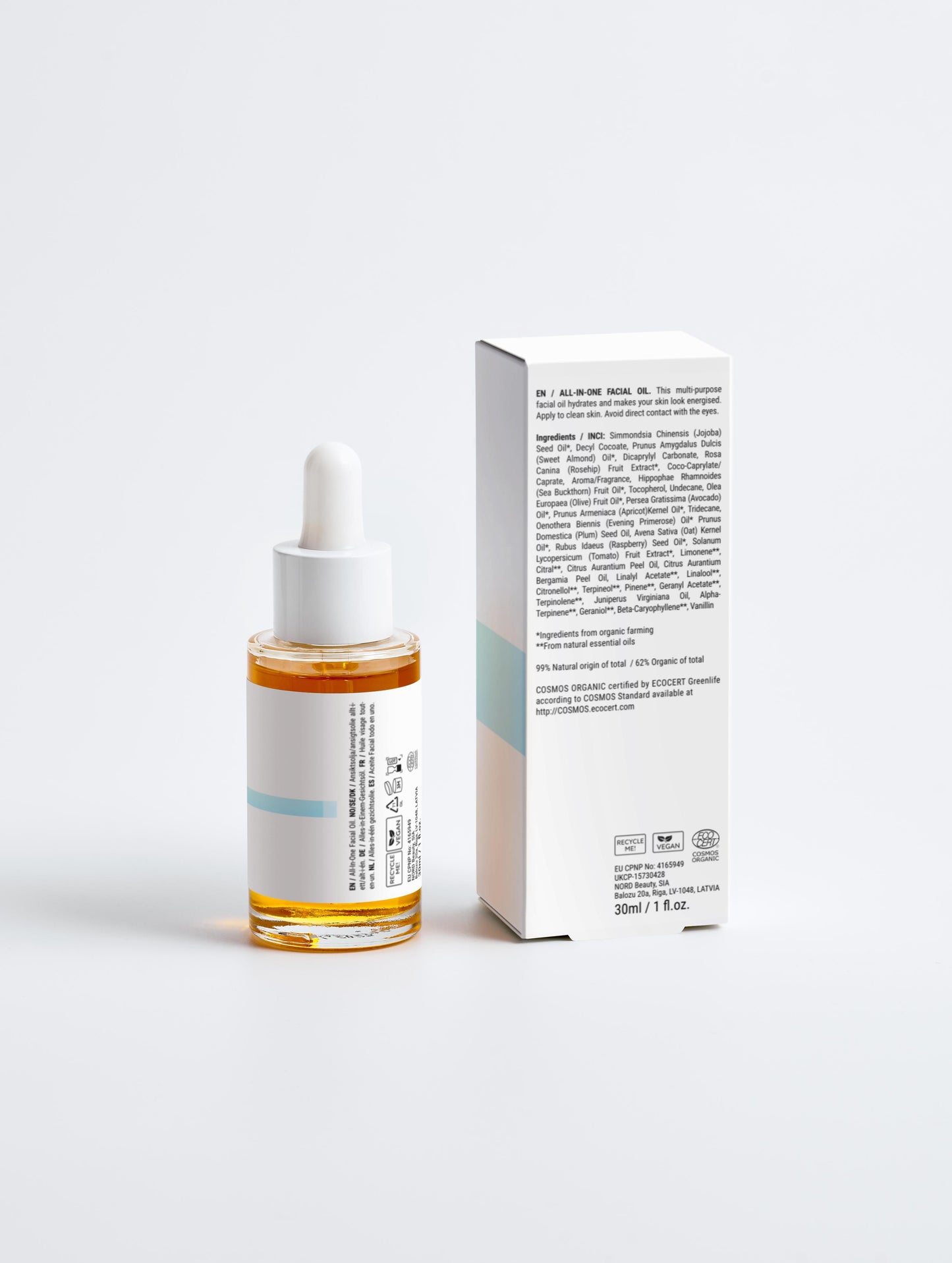 Huile visage tout-en-un