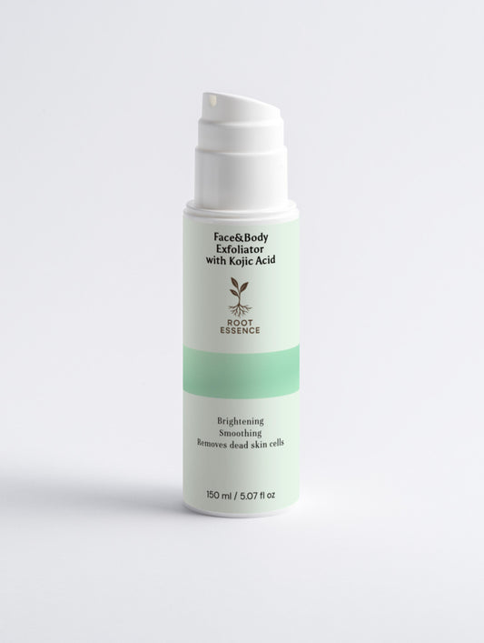 Face & Body Exfoliator with Kojic Acid