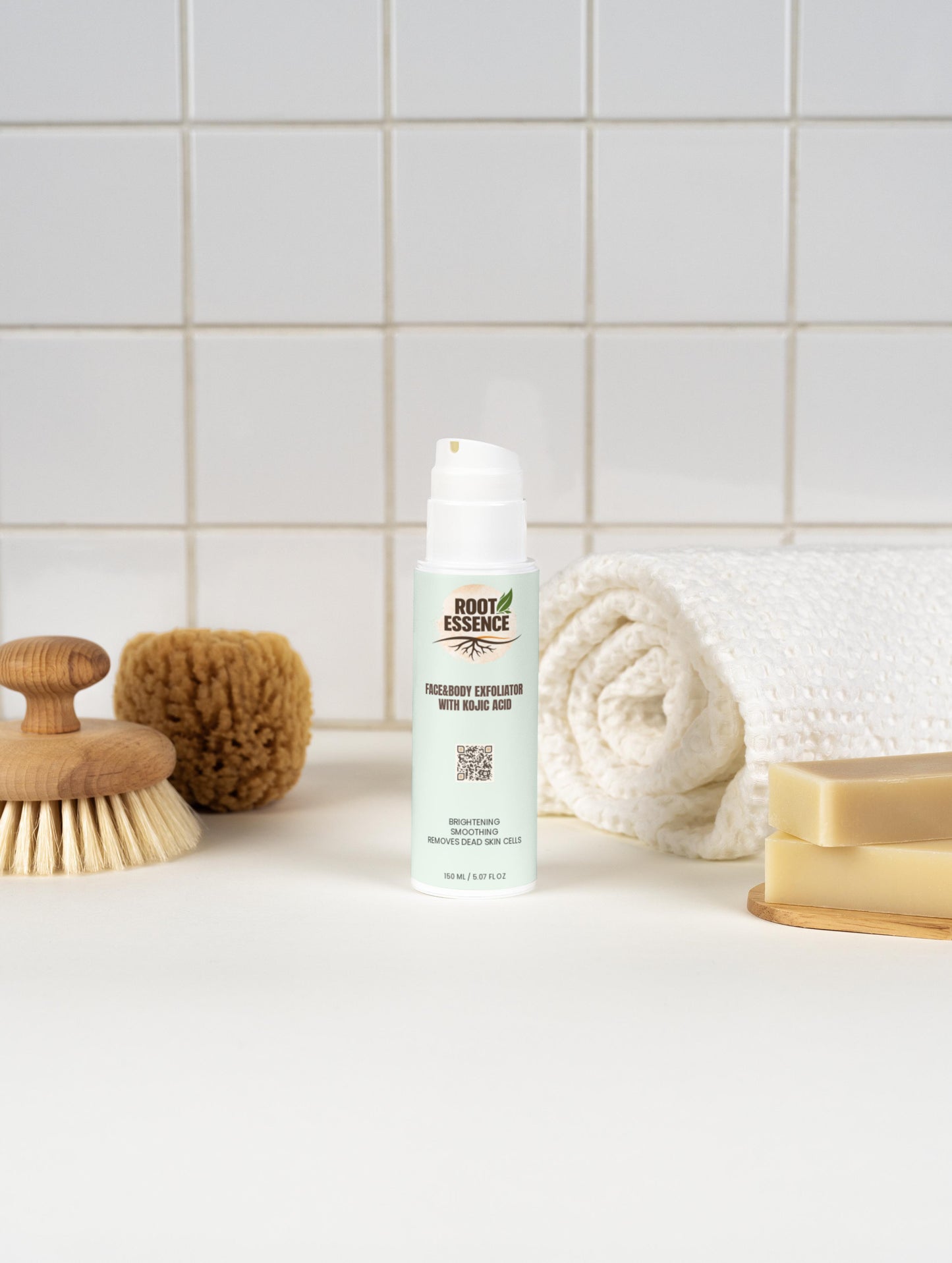 Exfoliant visage à l'acide kojique