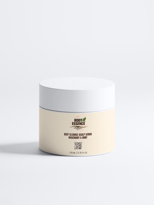 Deep Cleanse Scalp Scrub, Rosemary & Mint